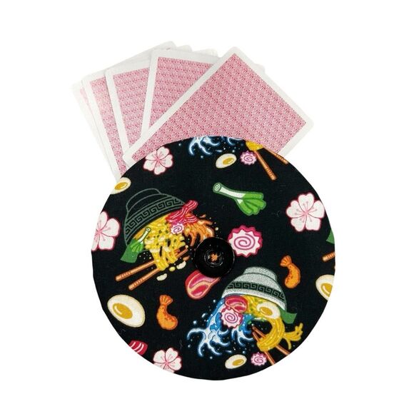 Card Holder for Card Games Handmade Sushi Ramen Japanese - Picture 2 of 2